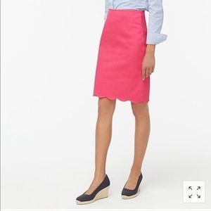 J. Crew Factory Women’s Pink (Crisp Begonia) Pencil Skirt Size 2